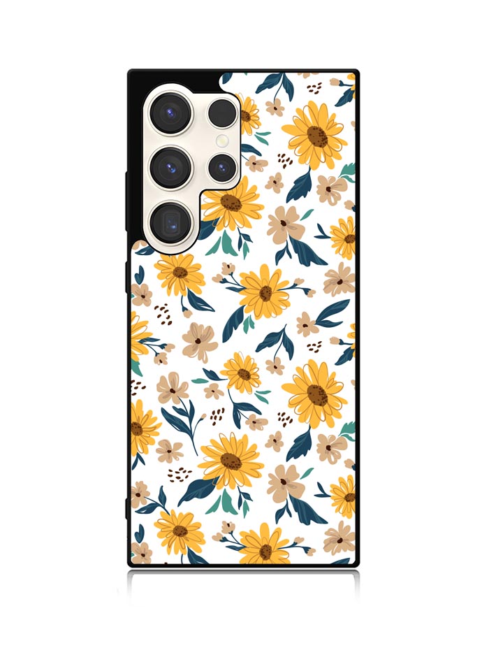 Sunflowers Pattern Samsung Galaxy S24 Ultra 5G Case OV10448