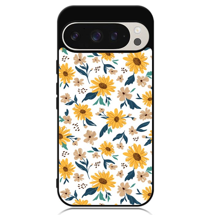 Sunflowers Pattern Google Pixel 9 | Pixel 9 Pro Case OV10448