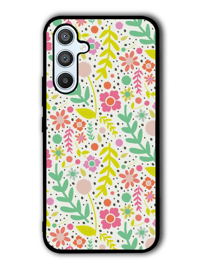 Floral pattern Samsung Galaxy A54 5G Case OV10568