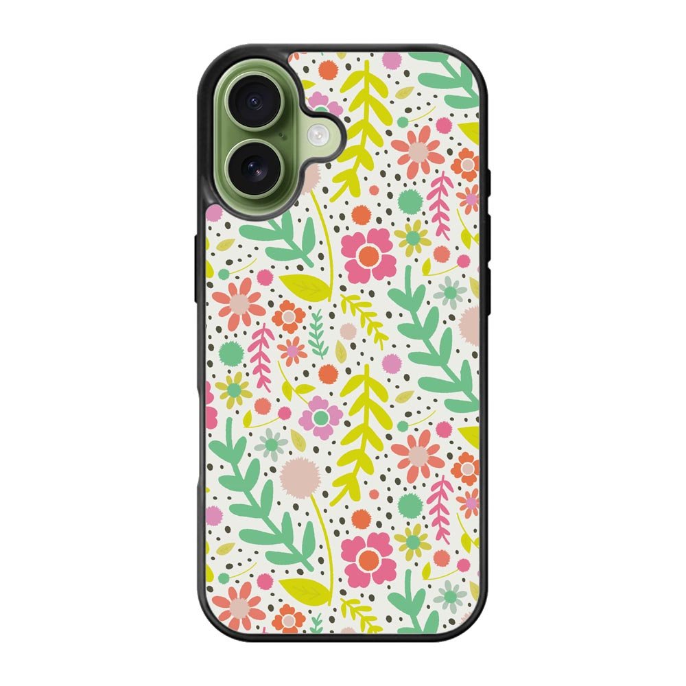 Floral pattern iPhone 17 Case QC10568