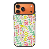 Floral pattern iPhone 17 Pro Case QC10568