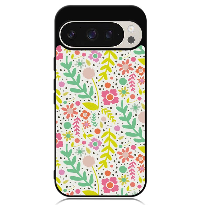 Floral pattern Google Pixel 9 | Pixel 9 Pro Case OV10568