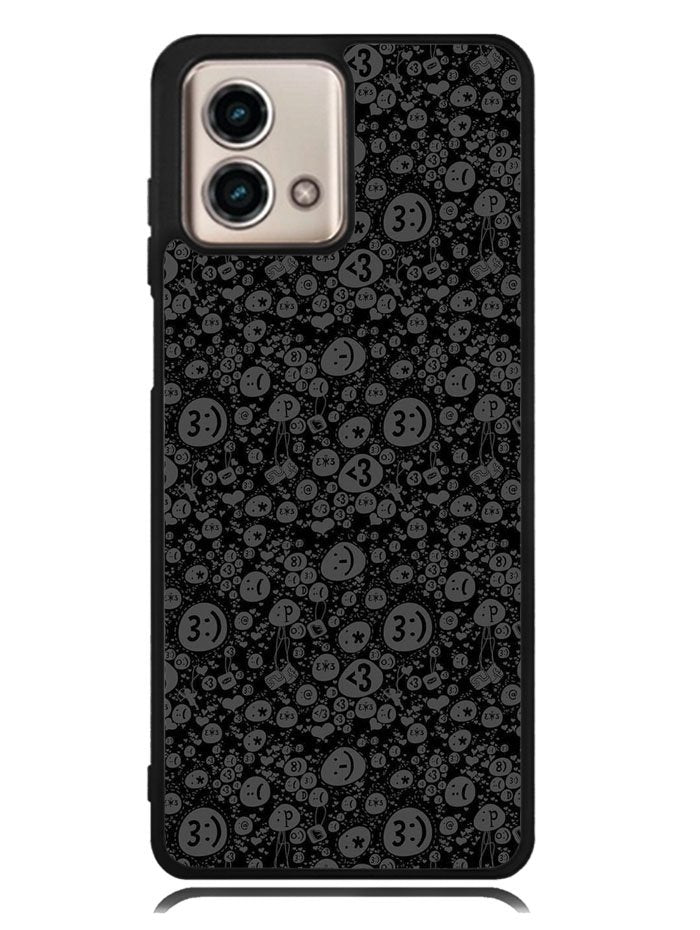 Smile Grey Motorola Moto G Stylus 5G 2023 Case OV10424