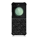Smile Grey Samsung Galaxy Z Flip 6 5G 2024 Case OV10424