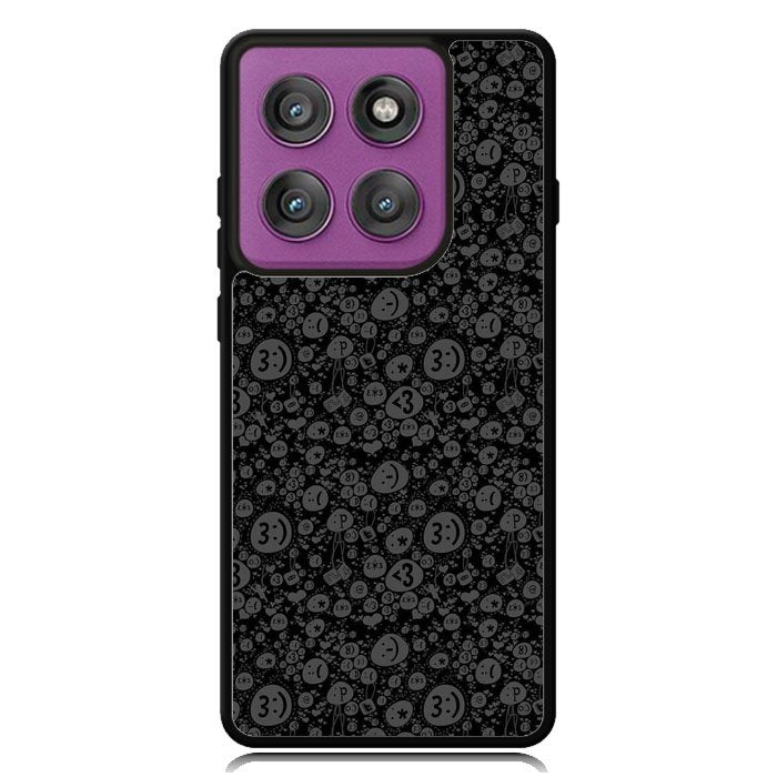 Smile Grey Motorola Moto Edge 2025 | Moto Edge 60 Fusion | Moto Edge 60 Pro Case OV10424