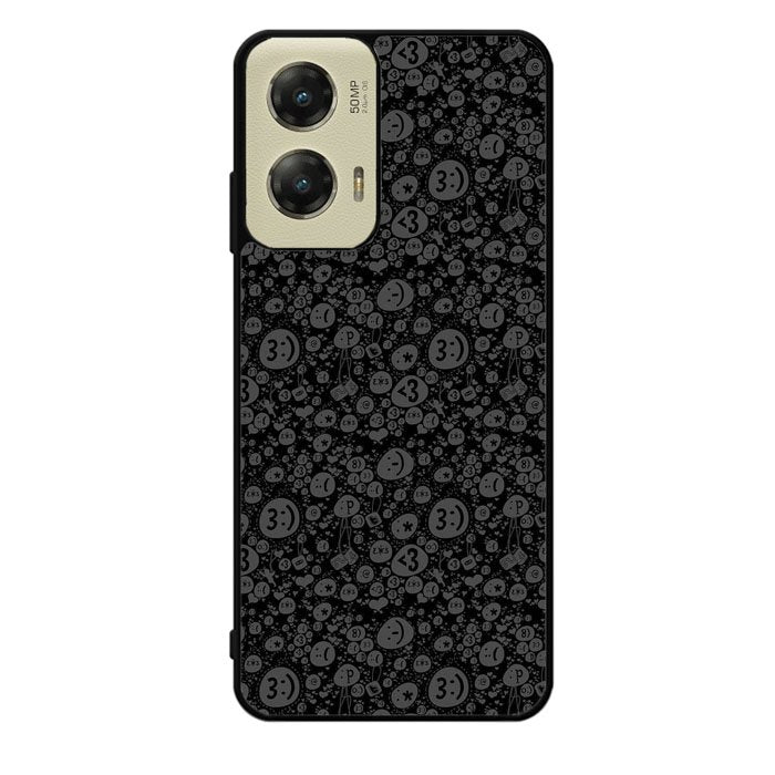 Smile Grey Motorola Moto G Stylus 5G 2024 Case OV10424
