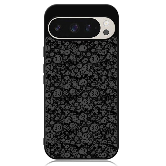 Smile Grey Google Pixel 9 Pro XL Case OV10424