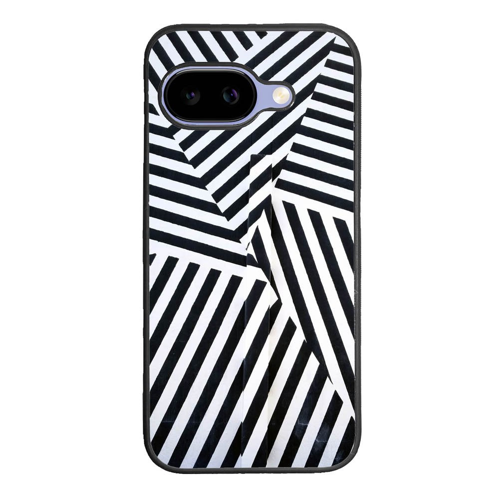 Black And White Google Pixel 10A Case OV10650