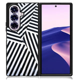 Black And White Samsung Galaxy Z Fold 7 Case OV10650
