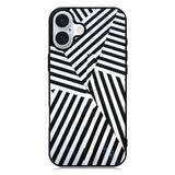 Black And White iPhone 16 Plus Case QC10650