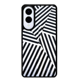 Black And White Samsung Galaxy S25 Edge 5G Case OV10650