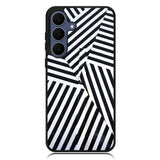 Black And White Samsung Galaxy S25 FE Case OV10650