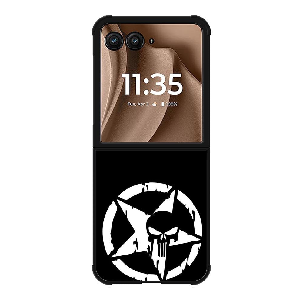 Punisher Black Motorola Moto RAZR Plus 2025 Case OV10400