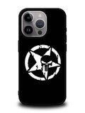 Punisher Black iPhone 15 Pro Max Case OV10400