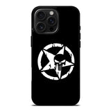 Punisher Black iPhone 16 Pro Max Case OV10400