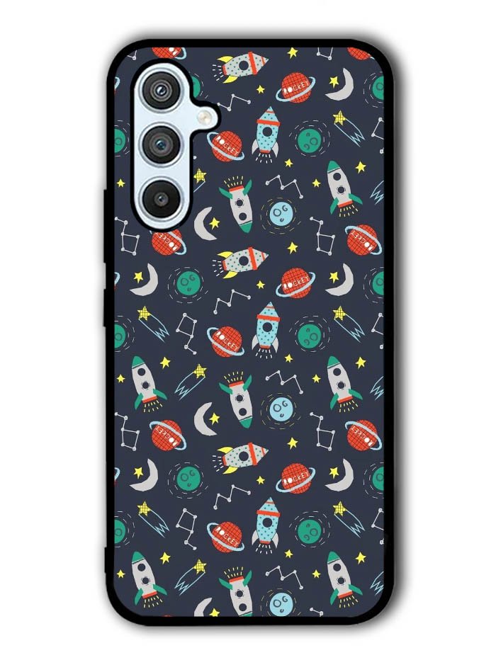 Rocket Pattern Samsung Galaxy A54 5G Case OV10407