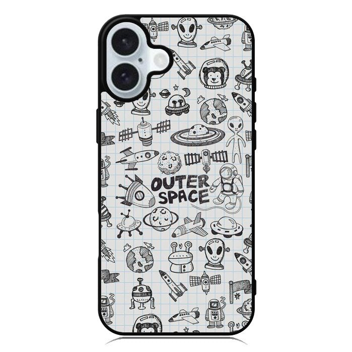 Outer Space iPhone 16 Case QC10535