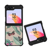 Butterfly Art FLF0463 Samsung Galaxy Z Flip 5 , Z Flip 4 , Z Flip 3 ,  Z Fold 5 , Z Fold 4 , Z Fold 3 5G Case