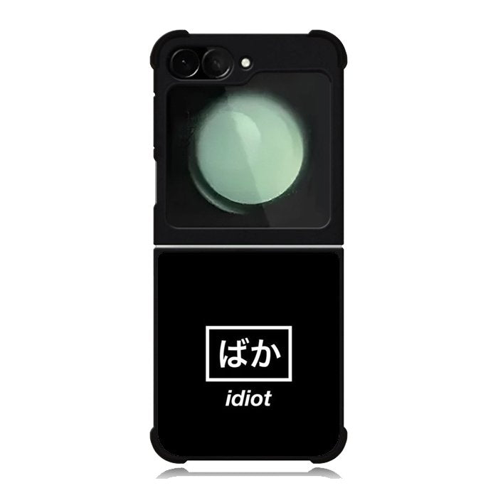 Idiot Simple Quotes Samsung Galaxy Z Flip 6 5G 2024 Case OV11222