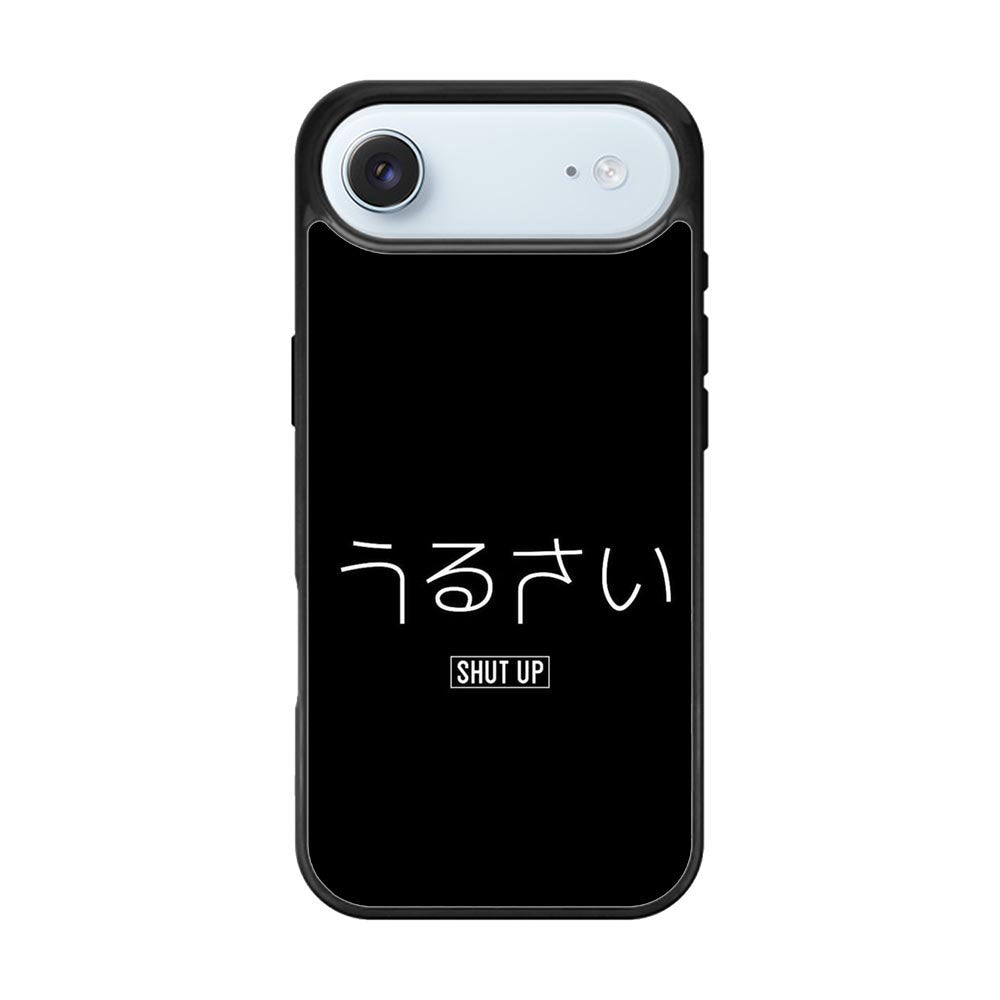 Shut Up Simple Quotes iPhone Air Case QC11225