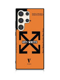 Off White Orange Samsung Galaxy S24 Ultra 5G Case OV11223