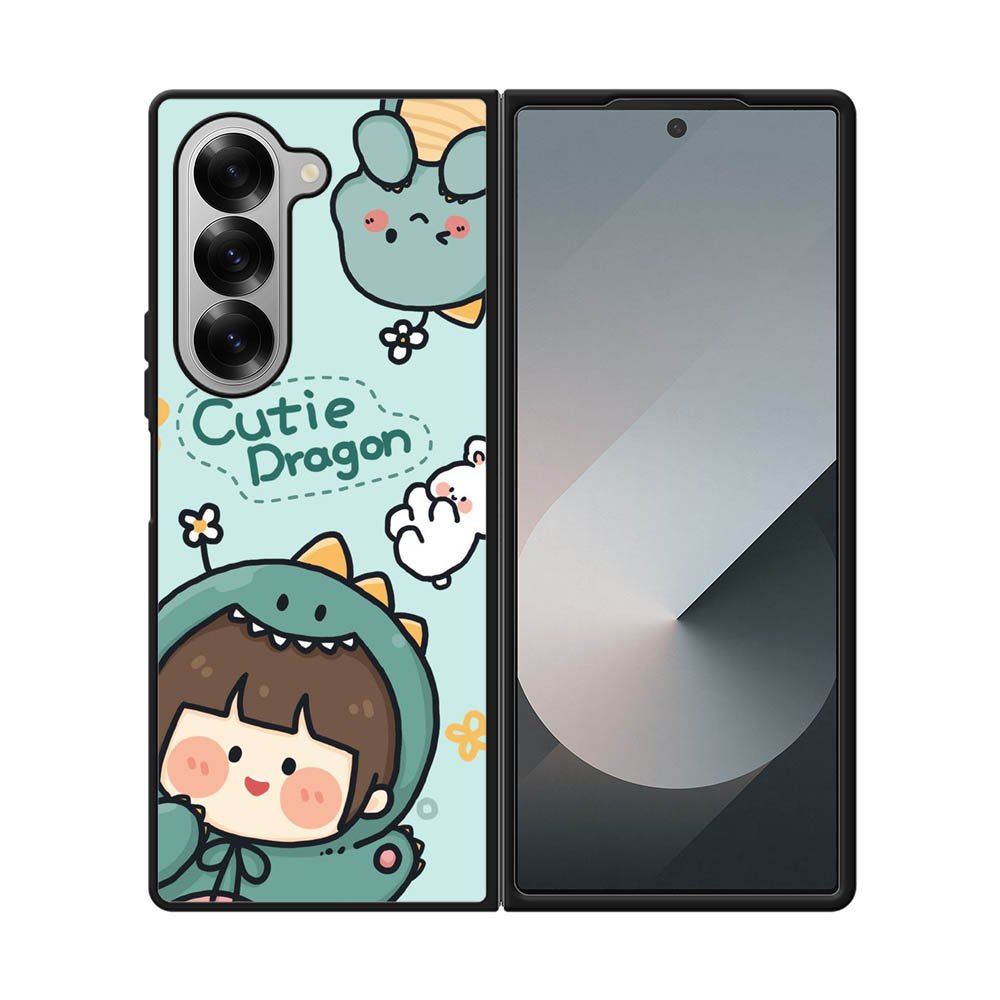Cutie Dragon Samsung Galaxy Z Fold 7 5G Case QC11219