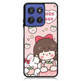 Peach Cute Nice Day Motorola Moto G Stylus 5G 2025 Case OV11224