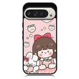 Peach Cute Nice Day Google Pixel 10 | Google Pixel 10 Pro Case OV11224