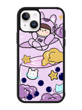 Cute Purple Bobba iPhone 14 Plus Case QC11205