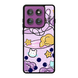 Cute Purple Bobba Motorola Moto Edge 60 Pro Case OV11205