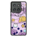 Cute Purple Bobba Motorola Moto Edge 2025 Case OV11205