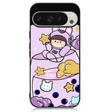 Cute Purple Bobba Google Pixel 9 | Pixel 9 Pro Case OV11205