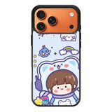 Cute Blue Space Ufo iPhone 17 Pro Max Case QC11201