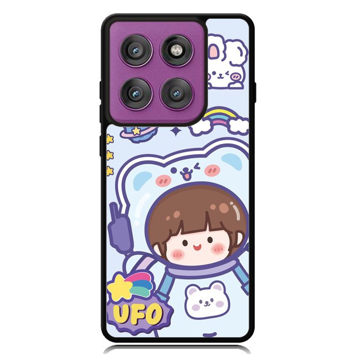 Cute Blue Space Ufo Motorola Moto Edge 2025 | Moto Edge 60 Fusion | Moto Edge 60 Pro Case OV11201