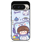 Cute Blue Space Ufo Google Pixel 9 Pro XL Case OV11201