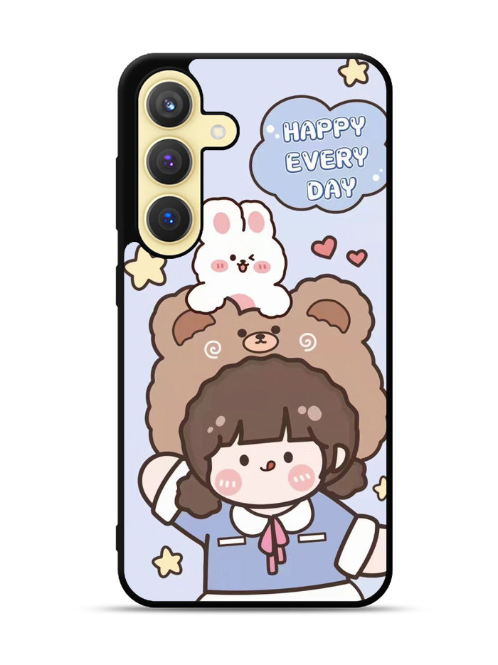 Cute and Happy Everyday Samsung Galaxy S23 5G Case QC11197