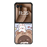 Cute and Happy Everyday Motorola Moto RAZR Plus 2025 Case OV11197