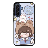 Cute and Happy Everyday Samsung Galaxy A17 Case QC11197