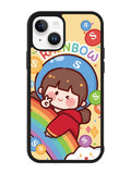 Cutei Rainbow Candy iPhone 15 Case OV11217