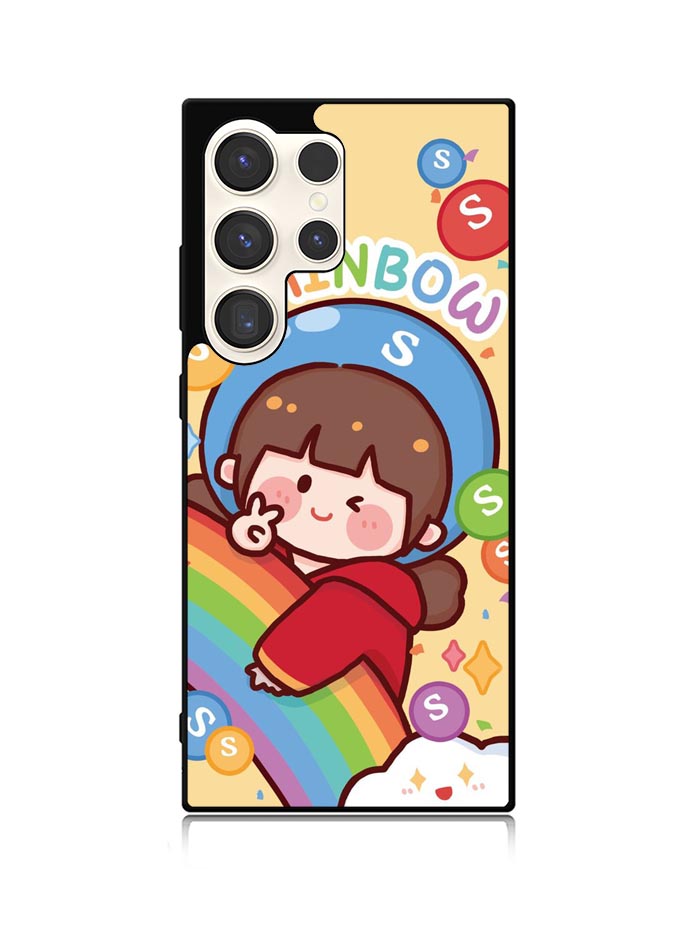 Cutei Rainbow Candy Samsung Galaxy S24 Ultra 5G Case OV11217