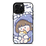 Cute Sleeping with the cat iPhone 16 Pro Case OV11213