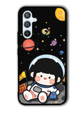 Cute Roro Jump and Astronaut Samsung Galaxy A14 5G Case QC11207