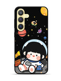 Cute Roro Jump and Astronaut Samsung Galaxy S23 5G Case QC11207