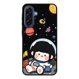 Cute Roro Jump and Astronaut Samsung Galaxy A17 Case QC11207