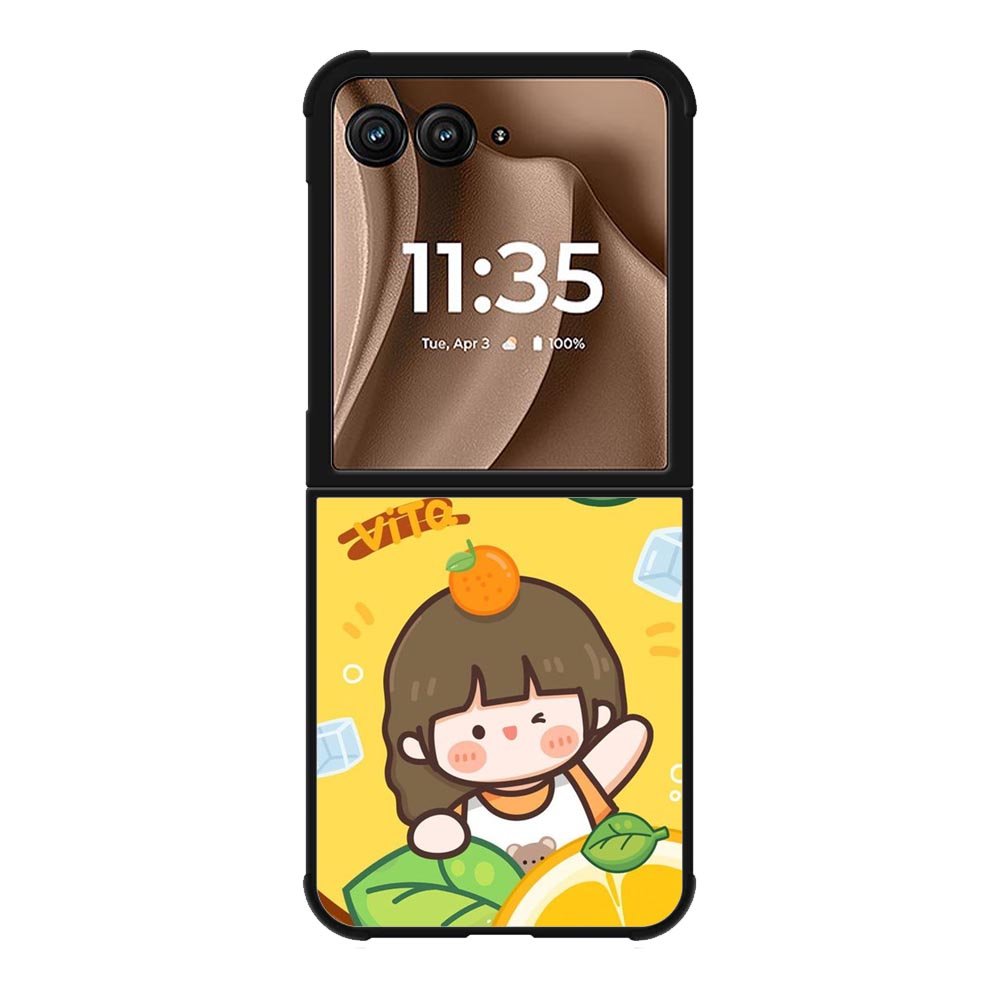 Cute And The Lemon Motorola Moto RAZR Plus 2025 Case OV11199