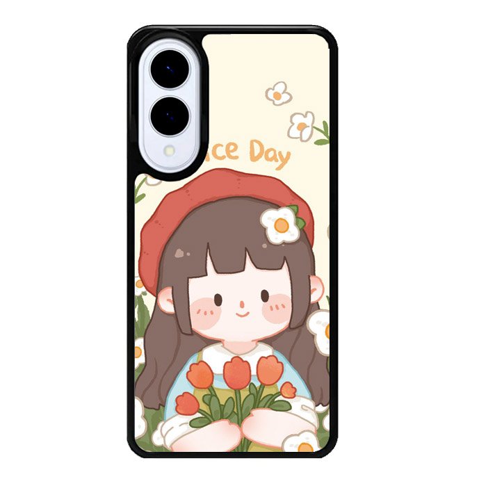 Cute And Have A Nice Day Samsung Galaxy S25 Edge 5G Case OV11198