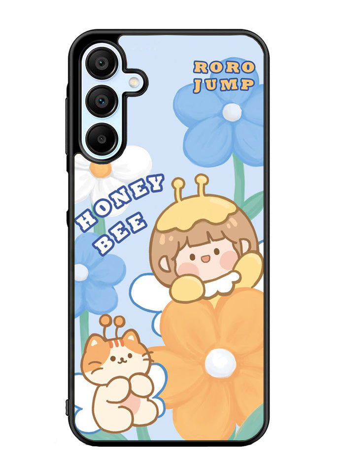 Cute Roro Jump And Honey Bee Samsung Galaxy A15 5G Case OV11208