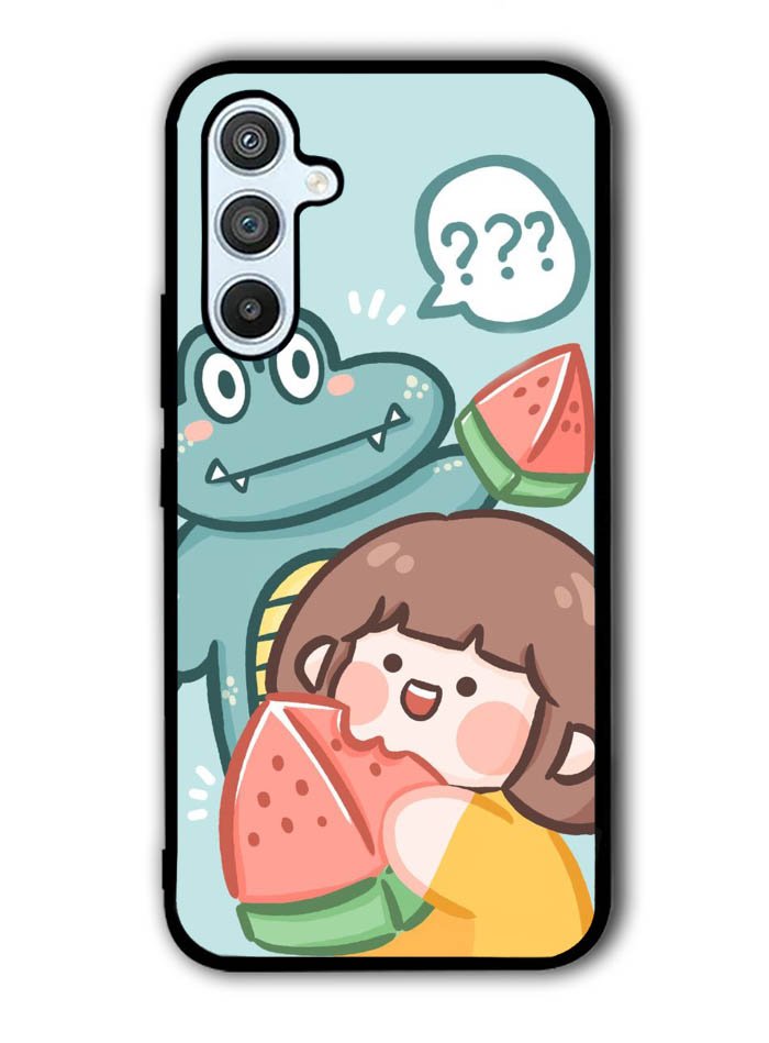 Cute Eat Watermelon Samsung Galaxy A54 5G Case OV11203
