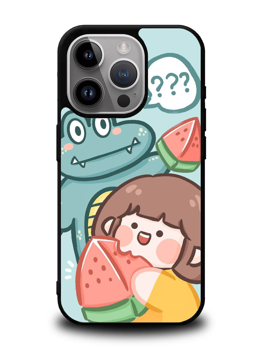 Cute Eat Watermelon iPhone 16 Pro Max Case OV11203