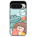 Cute Eat Watermelon Google Pixel 9 | Pixel 9 Pro Case OV11203